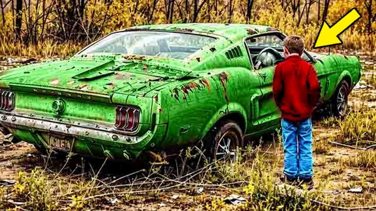 Man Finds Abandoned Mustang in the Forest. Then He finds this inside ➤ blog.thegamesday.com