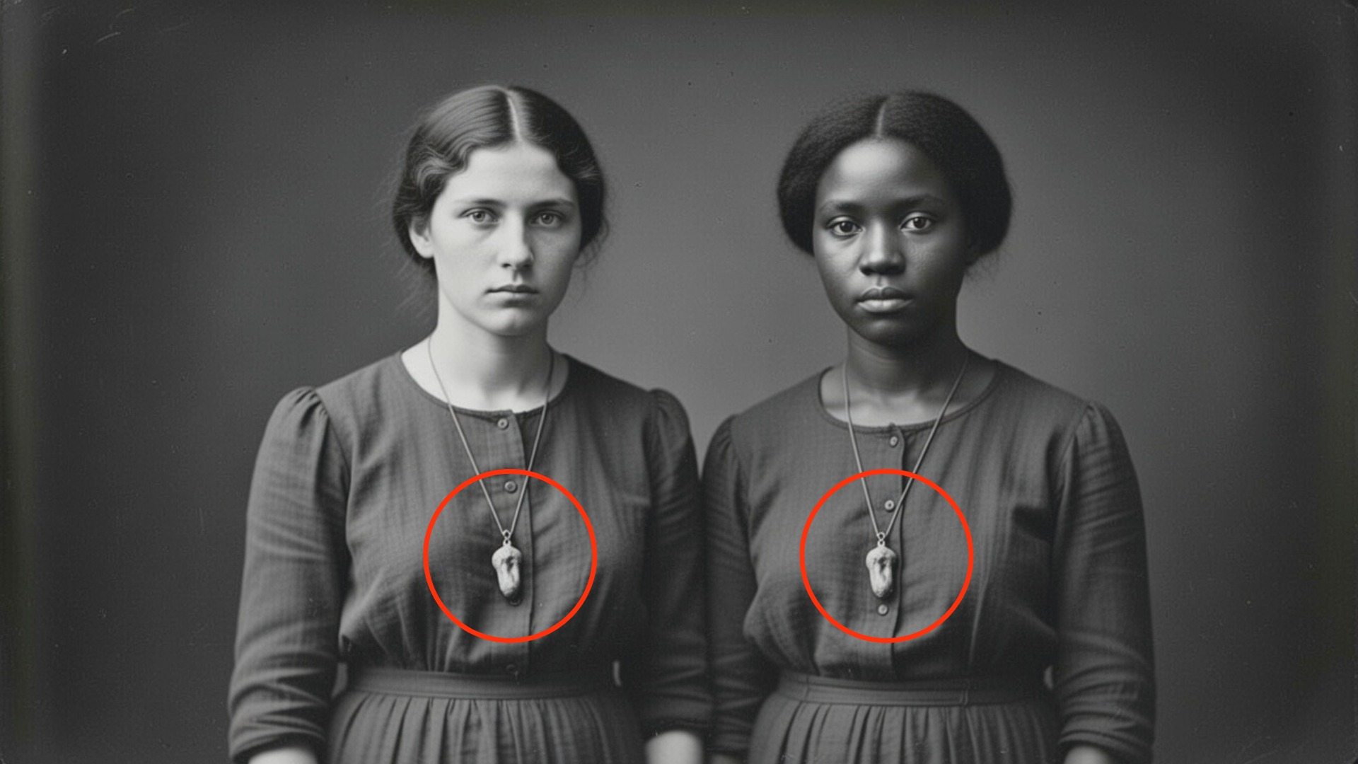 The Bone Pendants: A Chilling Discovery Behind This Vintage Photo ➤ blog.thegamesday.com
