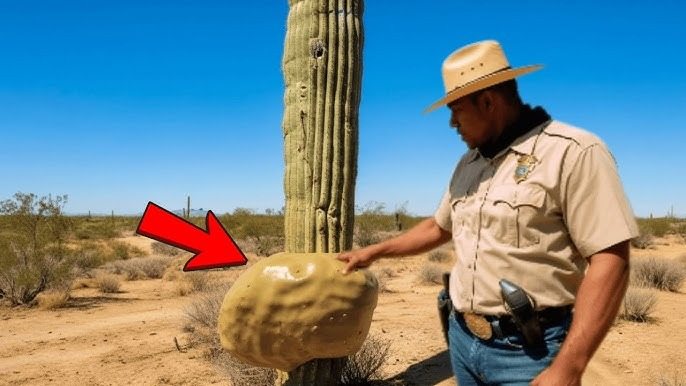 Ranger Found Saguaro Cactus With Strange Lump. Then He Decided To Cut It Open And Instantly Regretted It ➤ blog.thegamesday.com