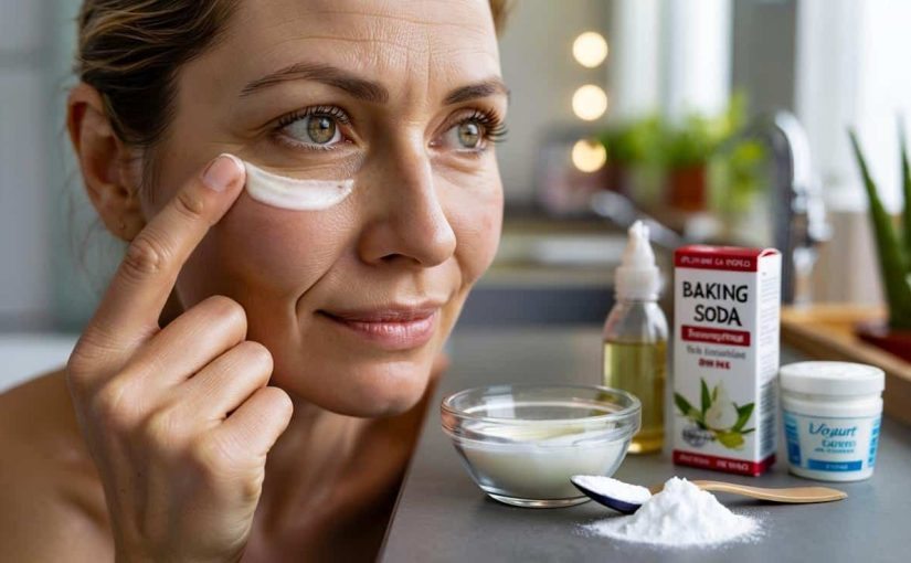 The idea of ​​using baking soda to remove bags under the eyes is questionable, to say the least ➤ blog.thegamesday.com